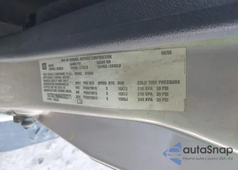 2006 GMC Canyon Slt from USA, damaged, VIN 1GTDS196868332271